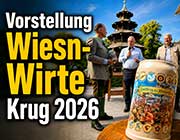Vorstellung des Wiesn Wirte-Krug 2026 am Chinaturm am 13.07.2026 (&copy;Foto:Martin Schmitz)